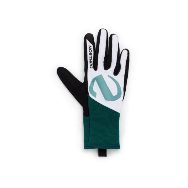 Гоночные женские перчатки Tempo, цвет Природно-Зелёный