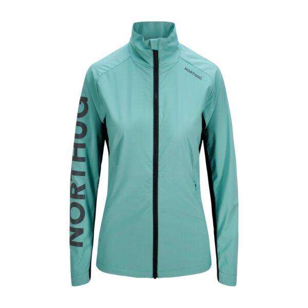 Мембранная женская куртка для тренировок Cavalese, цвет Петролеум